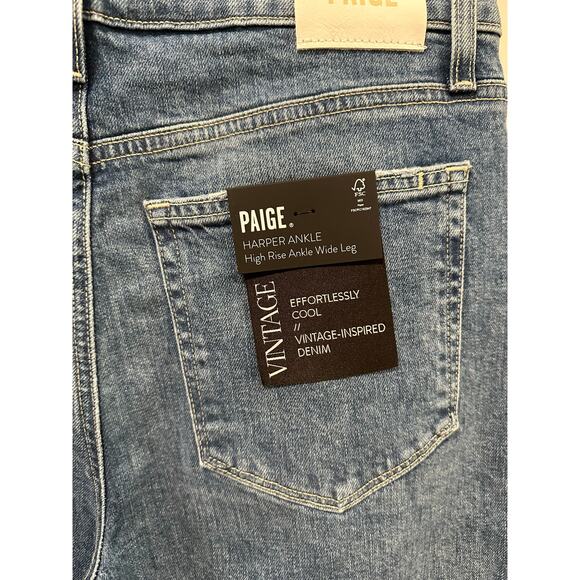 NWT Paige Harper Ankle Jeans Size 30 - Picture 6 of 7